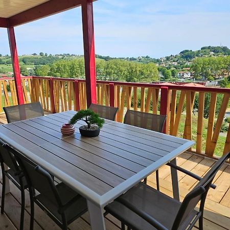 Chalet Avec Piscine, Climatisation & Vue De 2 A 6 Personnes - Hasparren - Pays Basque - Chalet Ibaia Exterior foto