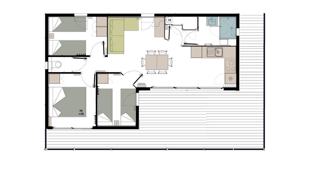 Chalet Avec Piscine, Climatisation & Vue De 2 A 6 Personnes - Hasparren - Pays Basque - Chalet Ibaia Exterior foto