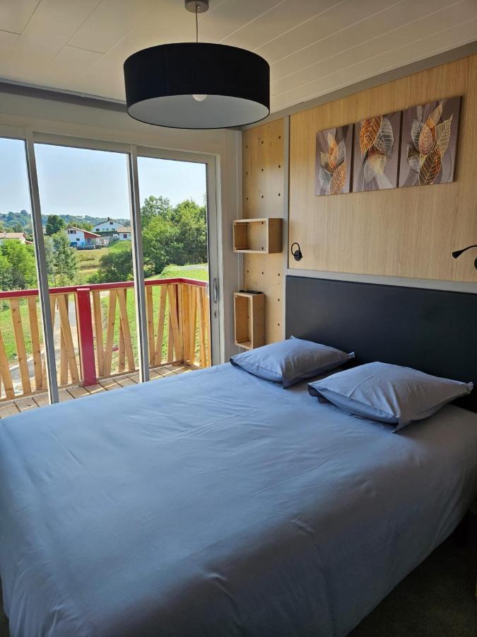 Chalet Avec Piscine, Climatisation & Vue De 2 A 6 Personnes - Hasparren - Pays Basque - Chalet Ibaia Exterior foto