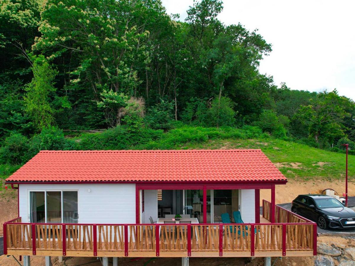 Chalet Avec Piscine, Climatisation & Vue De 2 A 6 Personnes - Hasparren - Pays Basque - Chalet Ibaia Exterior foto