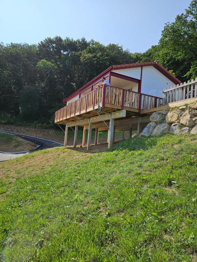 Chalet Avec Piscine, Climatisation & Vue De 2 A 6 Personnes - Hasparren - Pays Basque - Chalet Ibaia Exterior foto